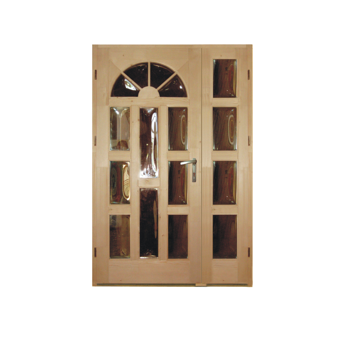 KOBEZOL NAPSUGÁR BEJÁRATI AJTÓ, BAL 2SZÁRNYÚ TELJESEN ÜVEGES, 140X210CM