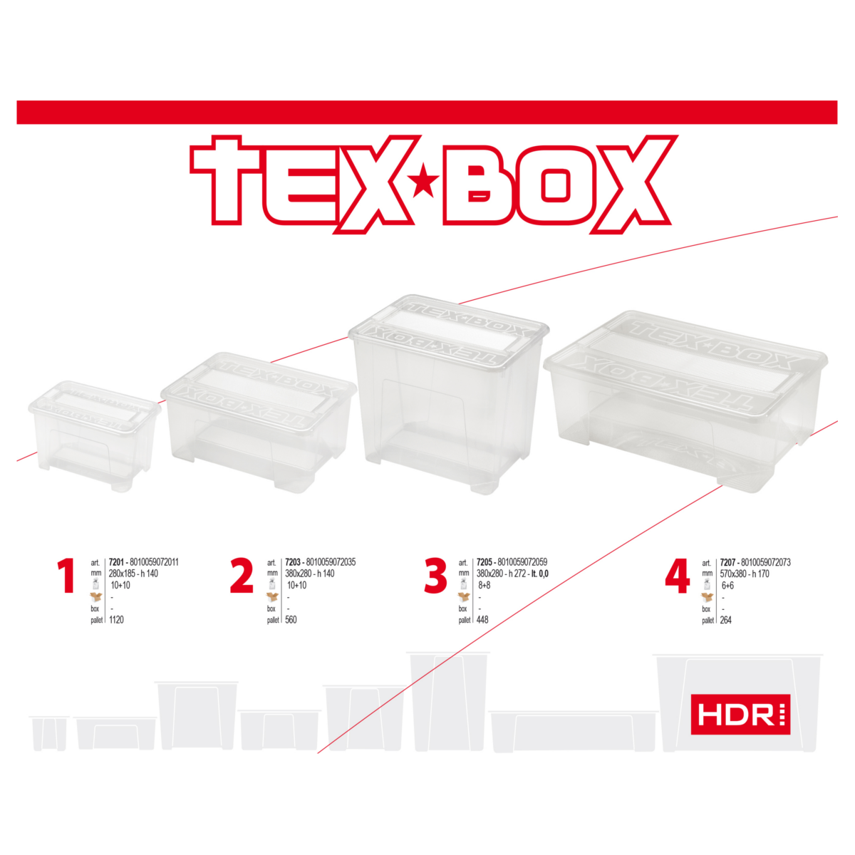 Heidrun tex box tárolódoboz, tetővel 38x28x27,2cm - Tárolódoboz