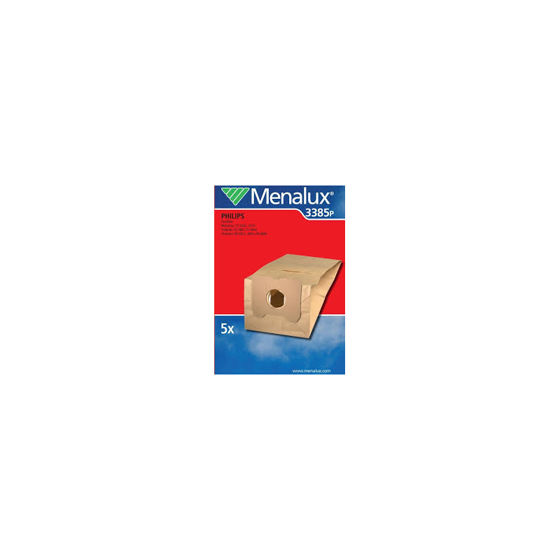 Menalux Staubbeutel 2004 P – 5 Stück Inkl. Motorfilter, Für Bosch, Siemens, Privileg & Alaska