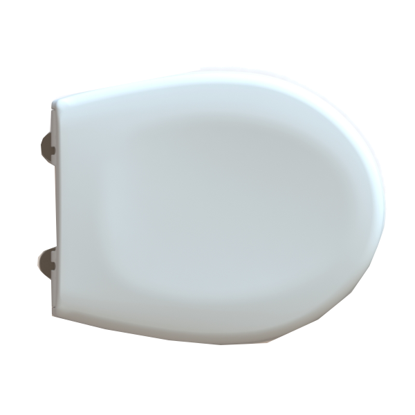 WC-Sitz DIAL HIDRA In Weiß – Aus Duroplast, Stoßdämpfender Soft-Close, Made In Italy