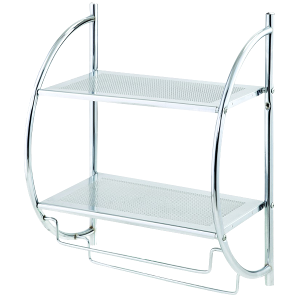 Praktiker webshop online barkácsáruház 2 szintes fali polc ... Fürdőszoba polc obi