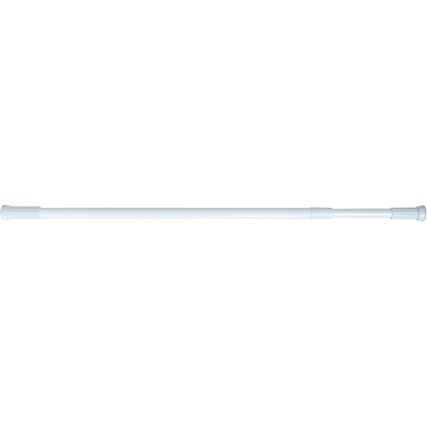 ZUHANYFÜGGÖNY RÚD, 140 200CM FEHÉR, ALUMINIUM ZUHANYFÜGGÖNY RÚD, DUPLA SOROS 125X225CM, FEHÉR