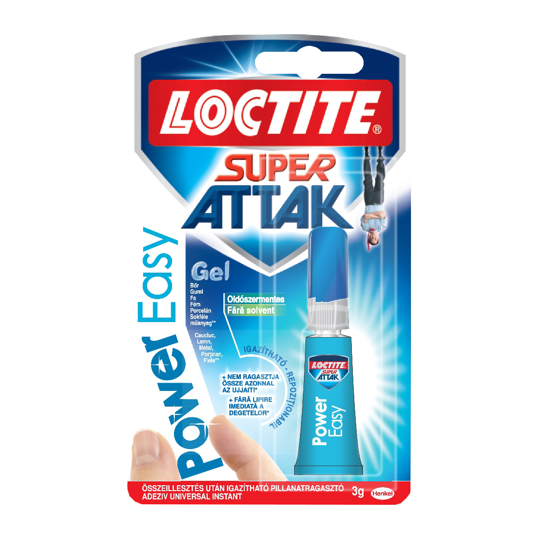 LOCTITE SUPER ATTAK POWER EASY 3G PILLANATRAGASZTÓ