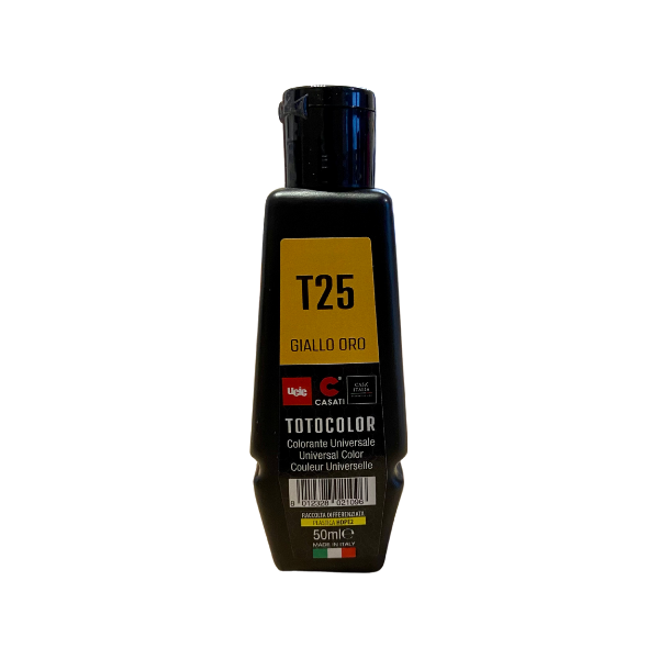CASATI COLOR TOTOCOLOR GIALLO ORO T25 50ML DEKOR FESTÉK PASZTA