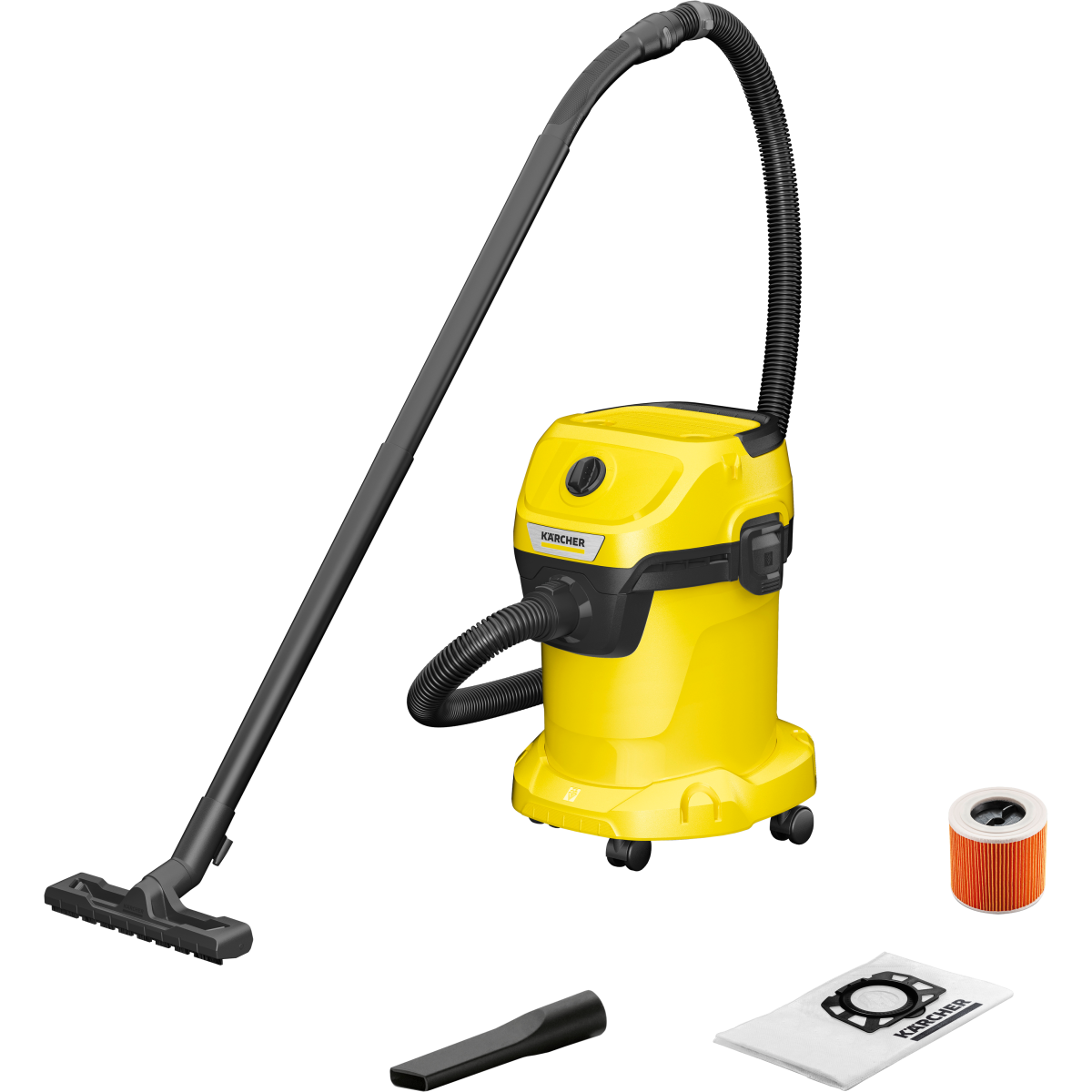 KÄRCHER PORSZÍVÓ 1000W NEDVES-SZÁRAZ 17L WD3