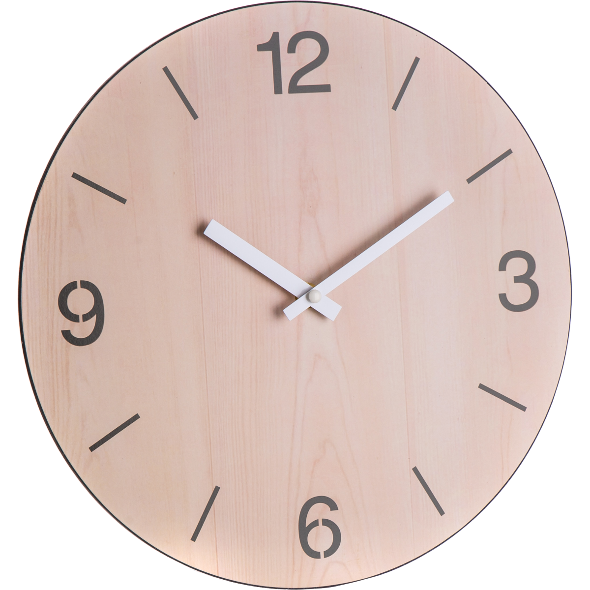 Home Decor fali óra wood 30 cm fa hatású barna - Tábla,