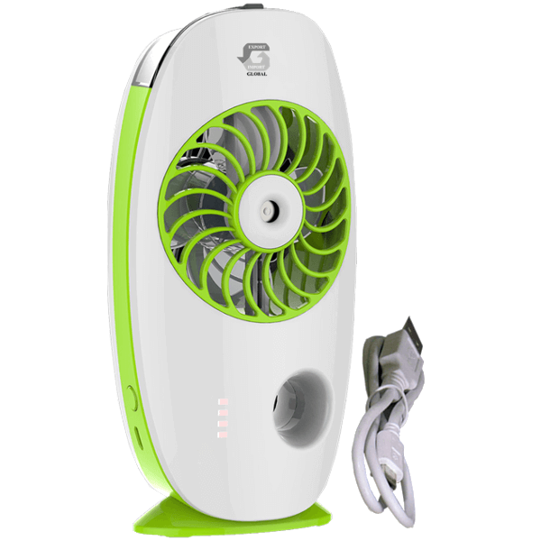 ASZTALI PÁRÁSÍTÓ VENTILÁTOR MA:19CM USB TÖLTŐ,2W, 40ML VÍZTARTÁLY Outlet