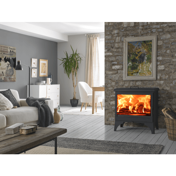 BOHEME KANDALLÓ 9,8 KW 280 M3 150/153 MM FELSŐ 81,9X71,8X44,7 CM Outlet